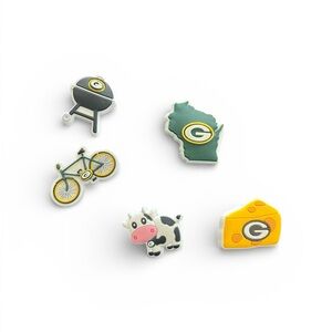 Green Bay Packers Shoe Charm Set